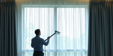 Commercial drapes cleaning service wendouree-vic hotels offices