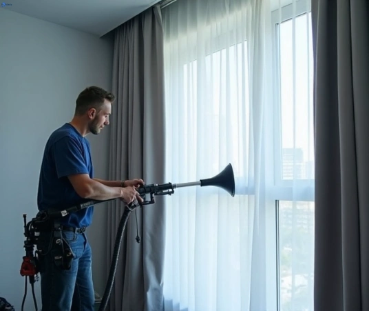 Professional drapes cleaning process tools Matty Curtain Cleaning wendouree-vic