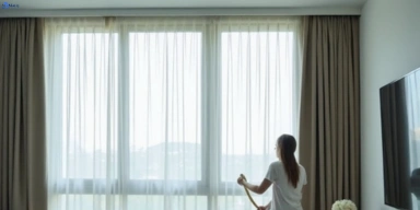 Delicate sheer drape cleaning wendouree-vic Matty Curtain Cleaning